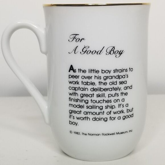 1992‎ The Norman Rockwell Museum The Lighthouse Keepers Daughter, For a Good Boy - Picture 6 of 14